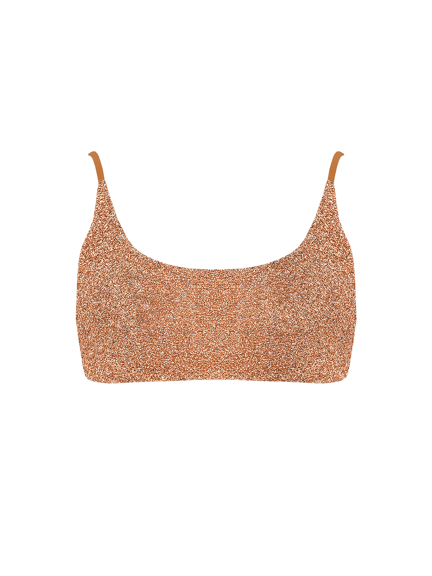 Stardust|Classic Cami Bikini Top 2025 - Light Copper