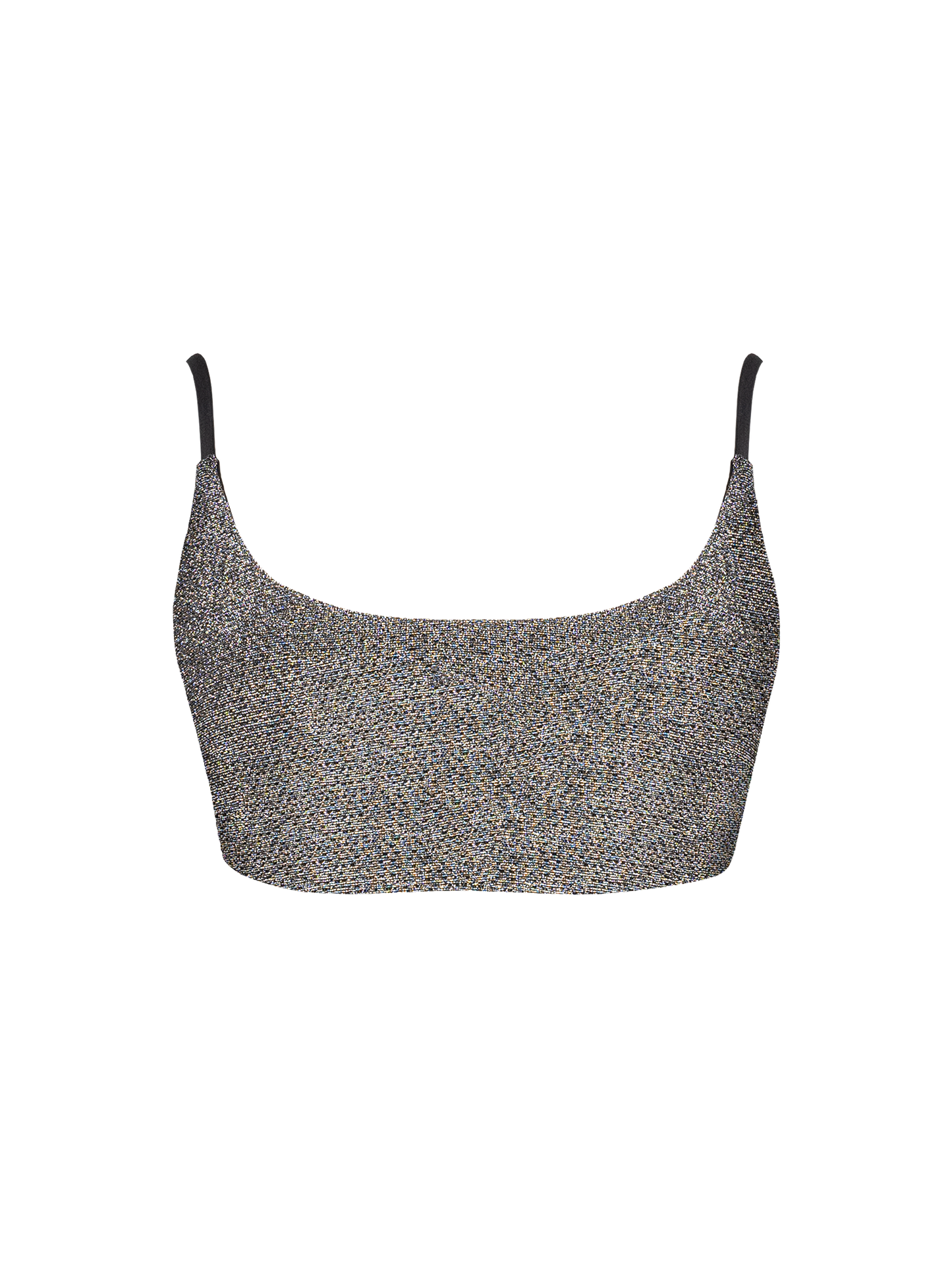 Stardust ~ Classic Cami Bikini Top - Heather Silver