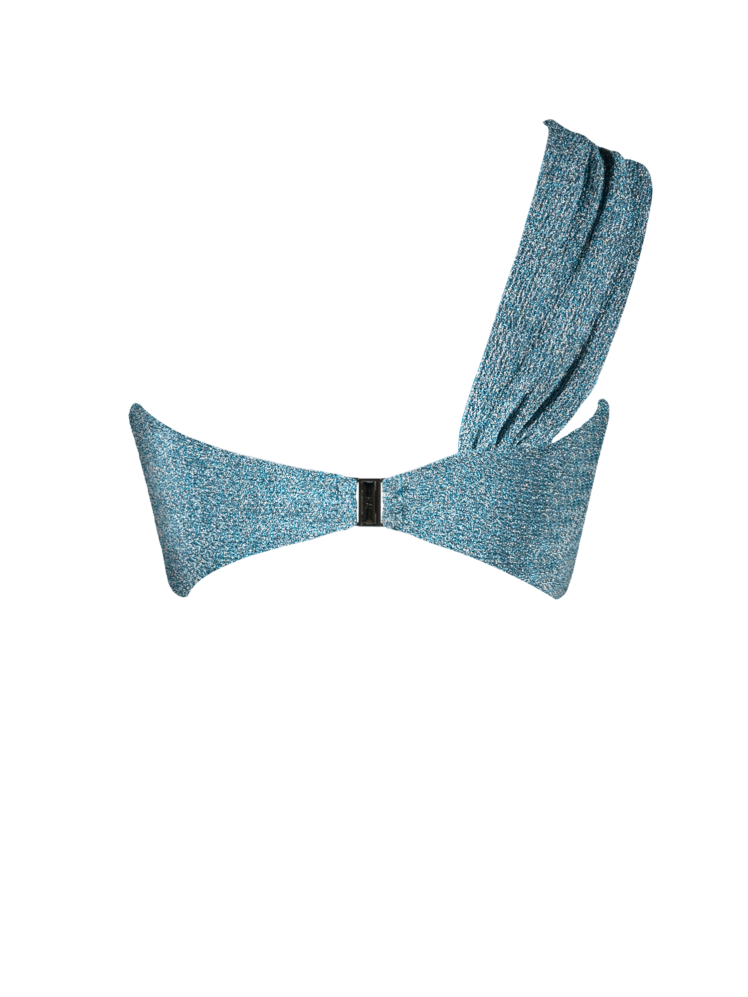 Stardust ~ One Shoulder Bikini Top - Baby Blue