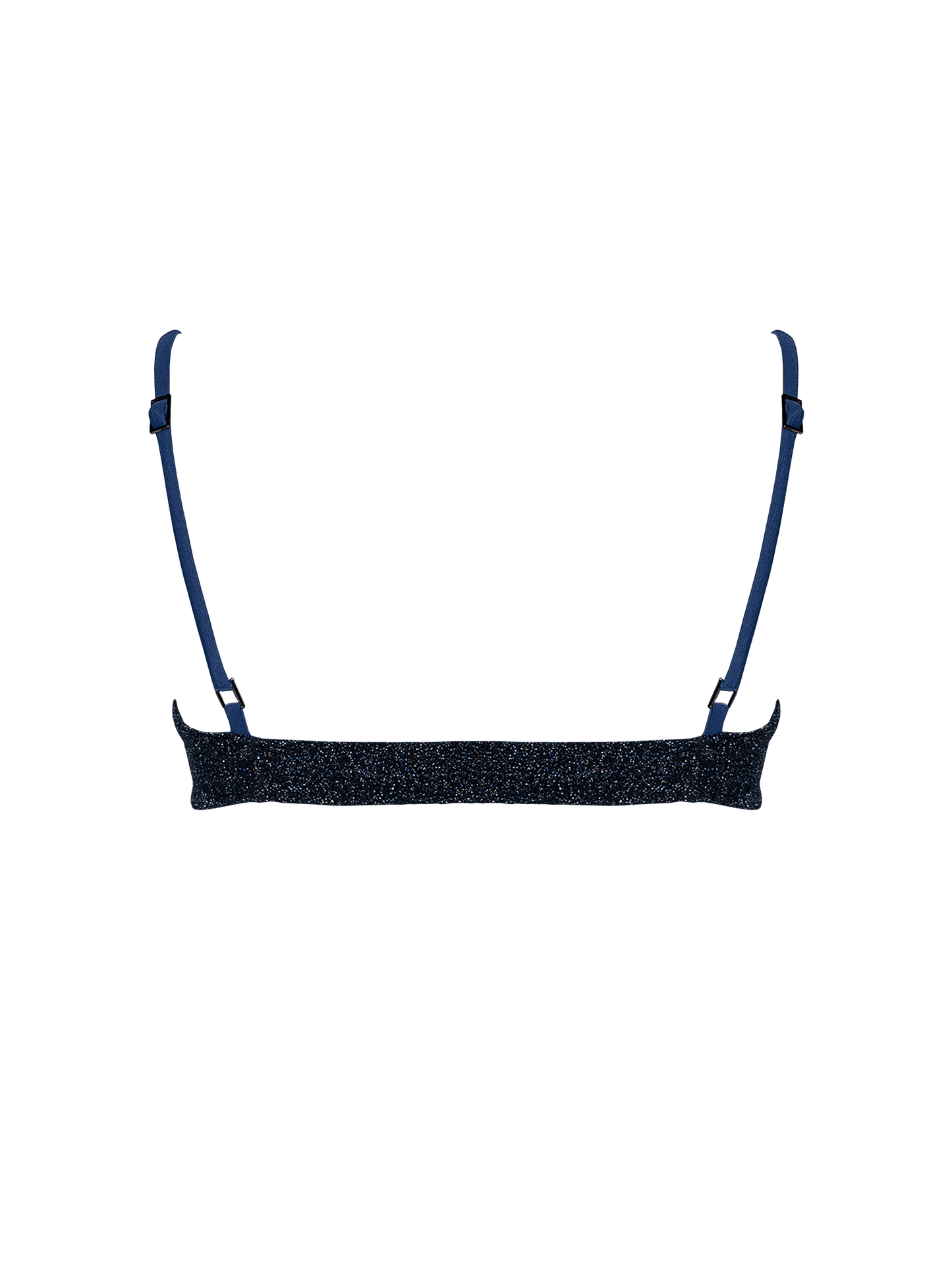 Stardust ~ W-shaped Underwire Bikini Top - Navy