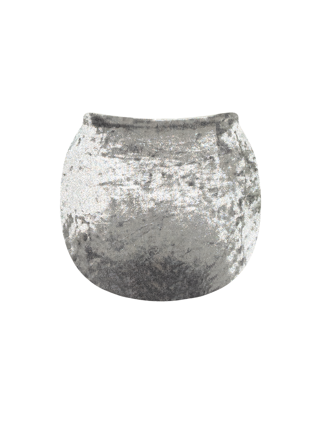 Coral Mirage | Classic High-Waisted Bottom ~ Velvet Silver