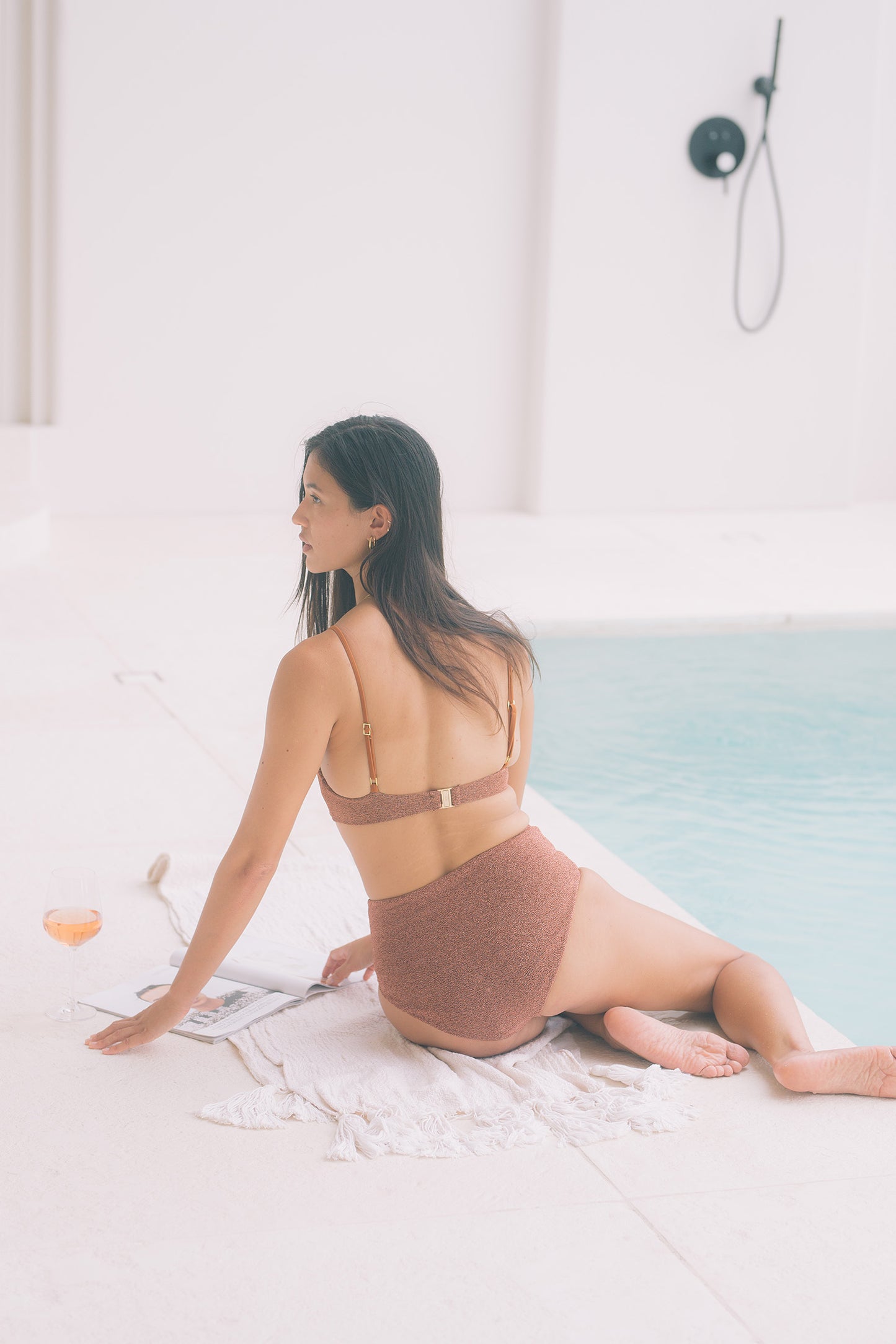 Stardust ~ Classic Cami Bikini Top - Light Copper