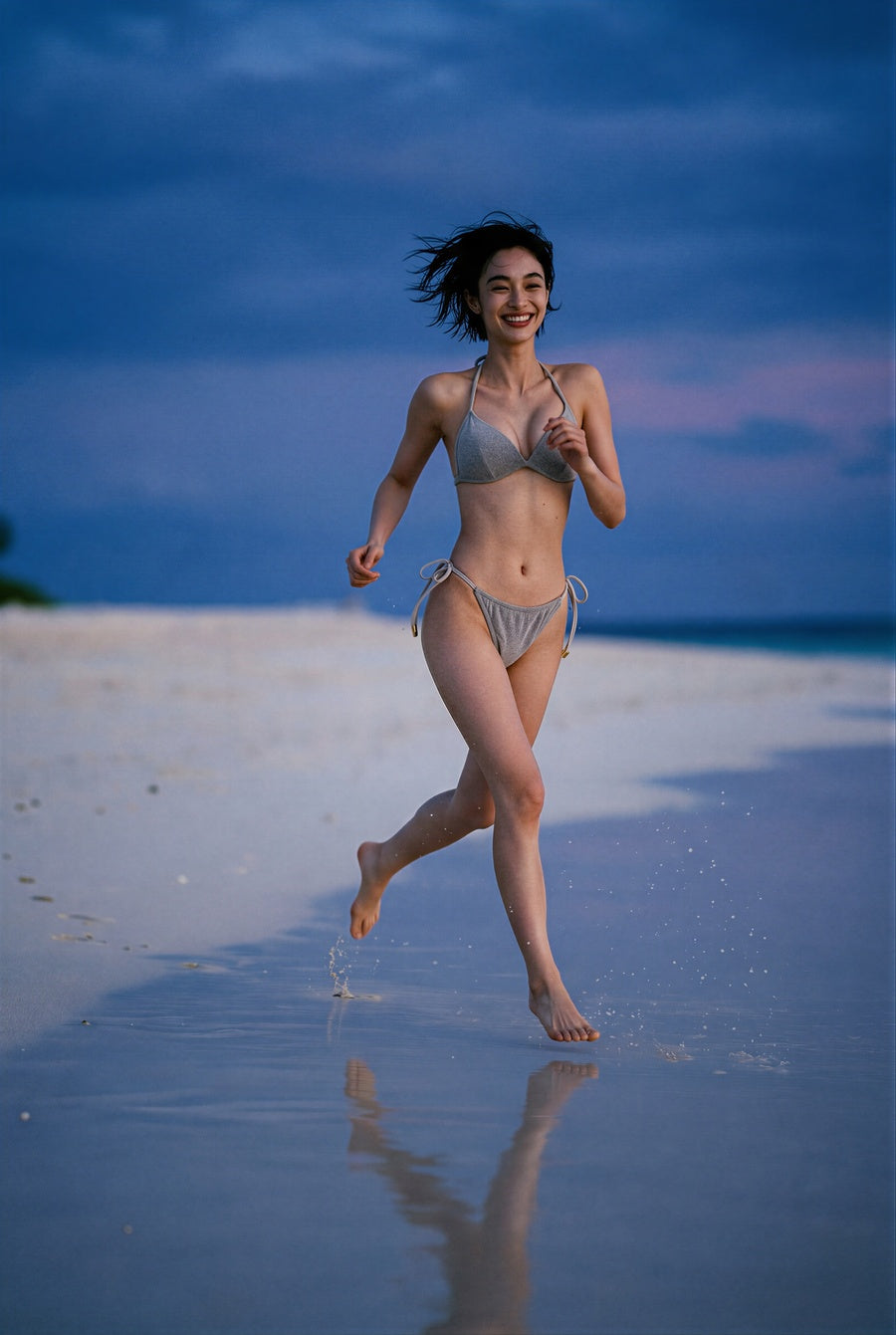 (Pre-Order) Teddy Bear+ | Pillow-Soft Bikini Top (32C/34B) - Jellyboo Latte