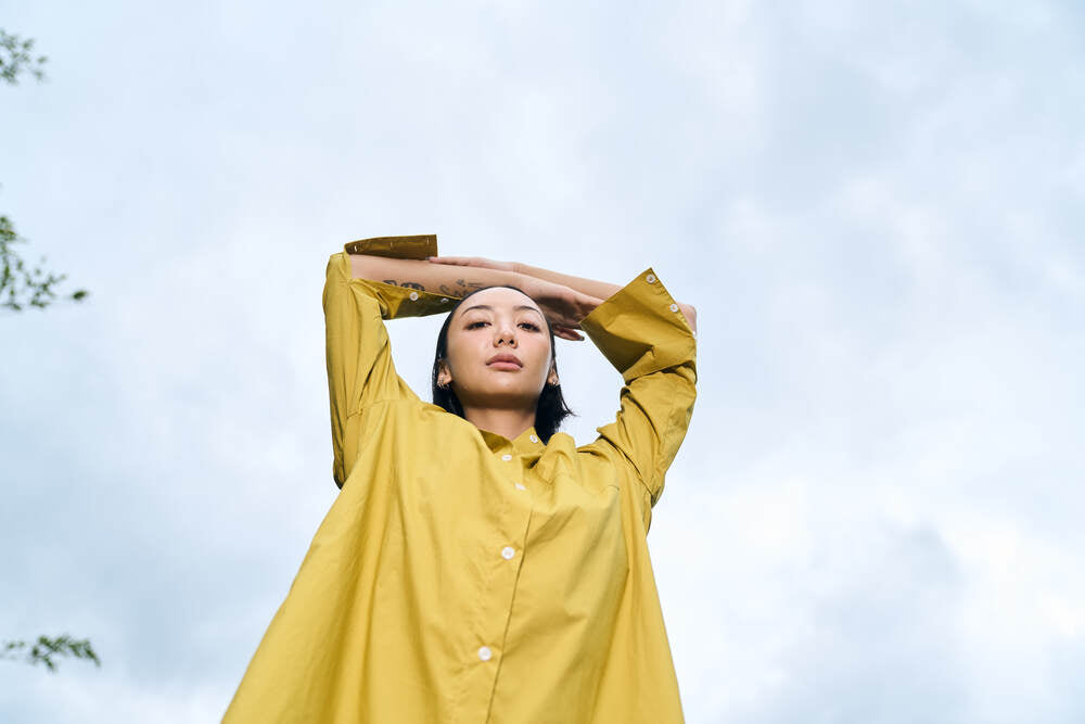 The Eco Edit ~ Relaxed Fit Boyfriend Shirt Dress - Autumn Green