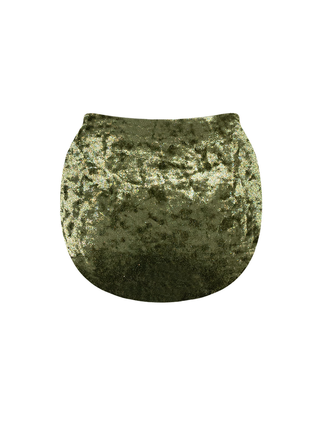 Coral Mirage | Classic High-Waisted Bottom ~ Velvet Green