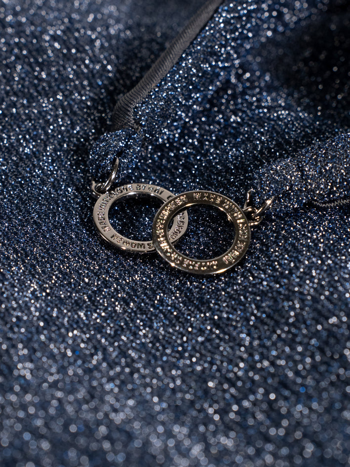 粼粼 | 美人魚高衩短裙 - 深海藍