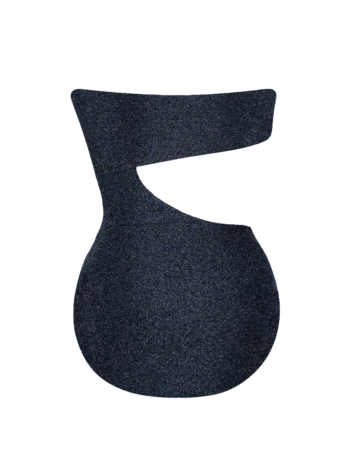 粼粼 | 平口挖洞連身泳衣 2024 - 深海藍