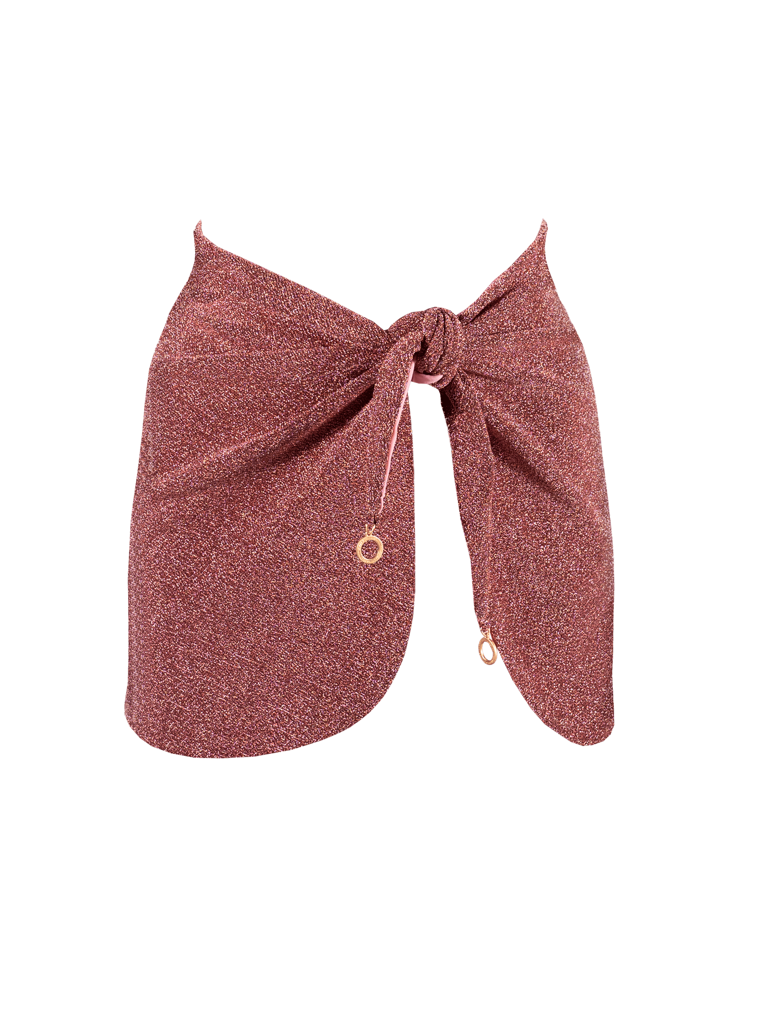 Stardust ~ High Slit Mini Skirt - Pink