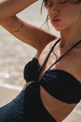 Stardust ~ The Island Halter One Piece 2024 - Navy