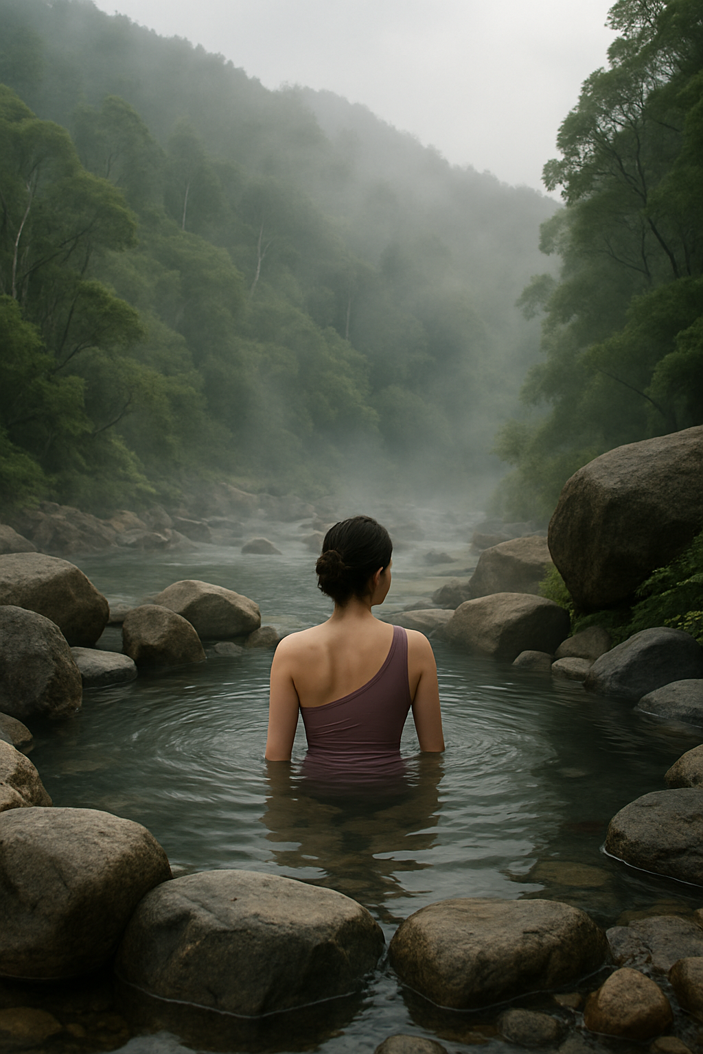 Putting On a Swimsuit in the Wild—That’s When We Knew Swimwear Needed a Redefinition｜The Onsen Lab by HÁI