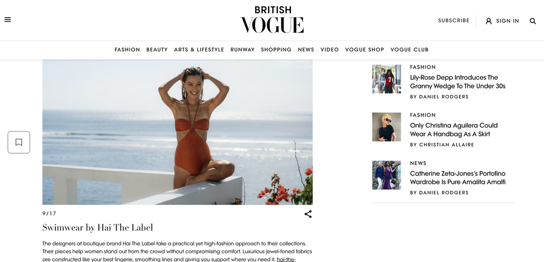 British Vogue July 2023 Digital Report