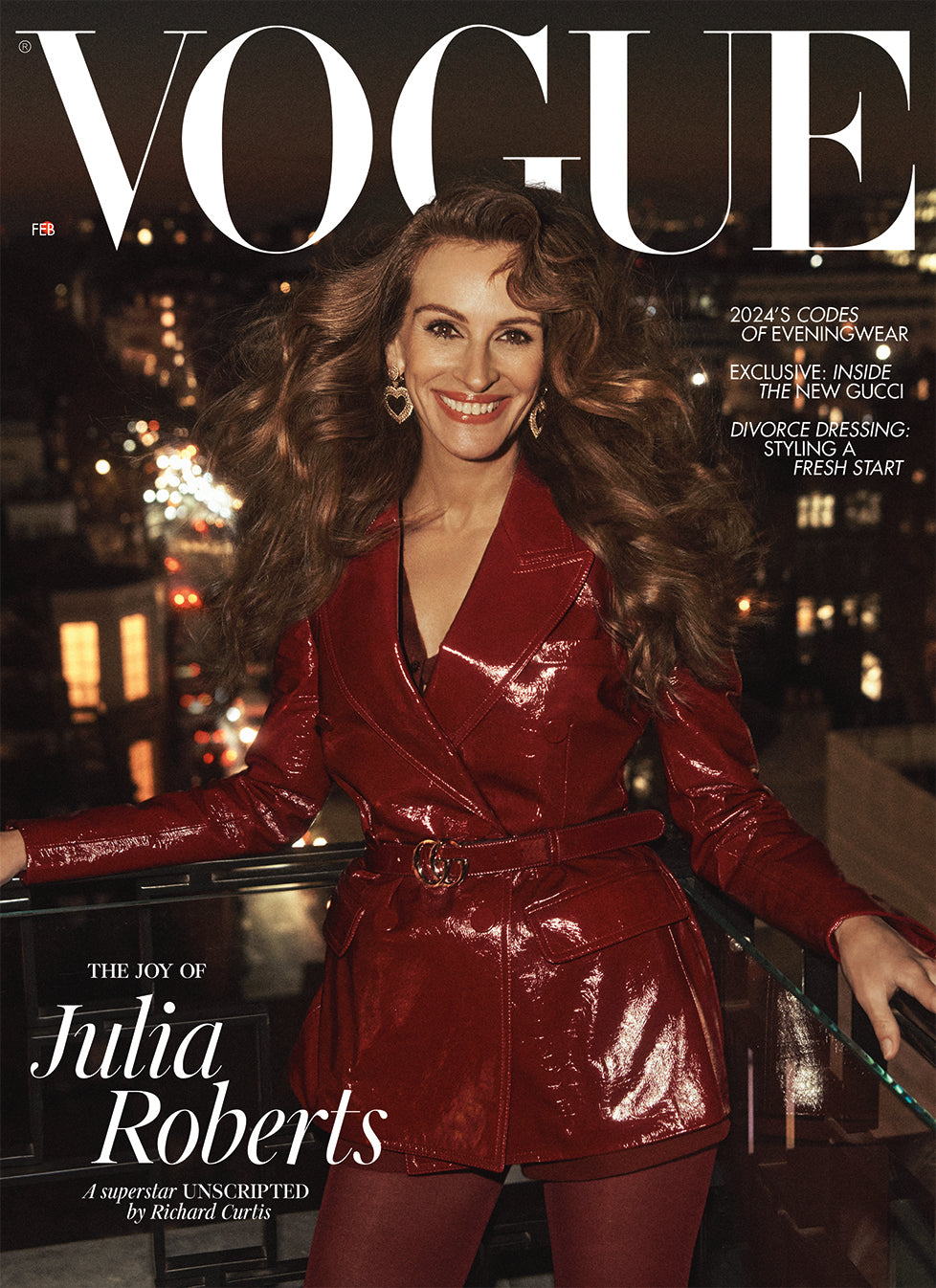 British Vogue February 2024 Issue - Style Set
