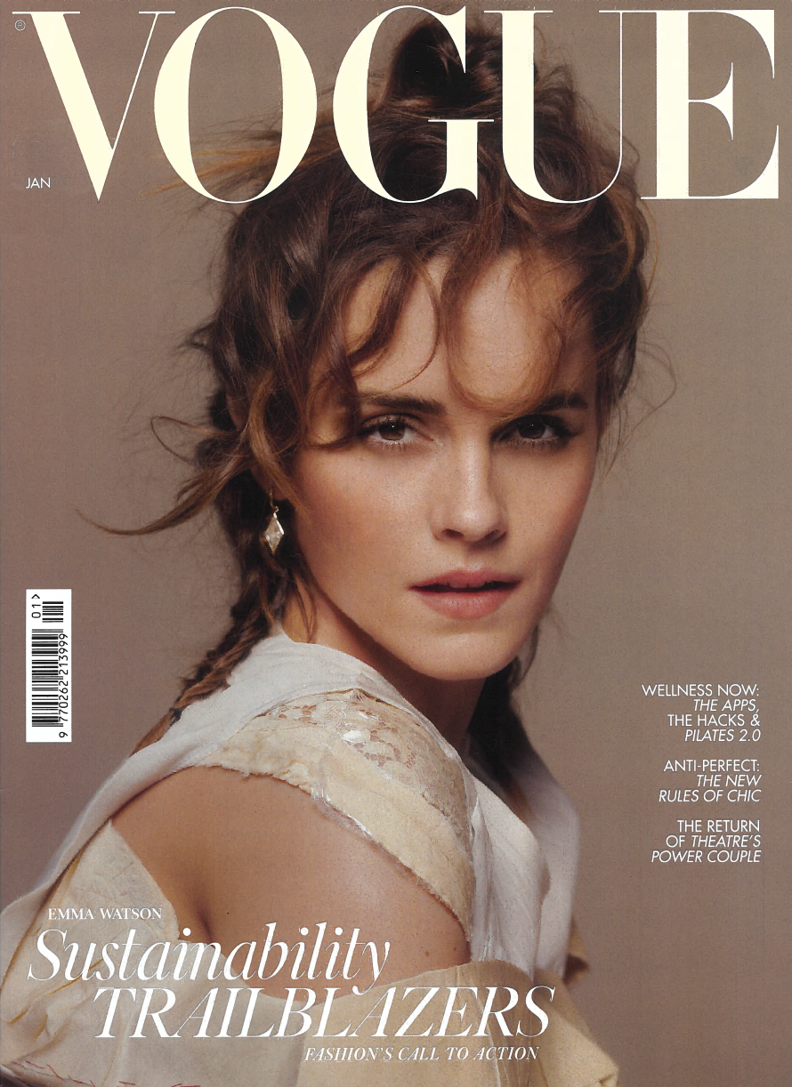 British Vogue January 2024 Issue - Style Set