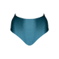 Second Skin|Shimmer ~ Classic High Waisted Pantie - Tourmaline Teal