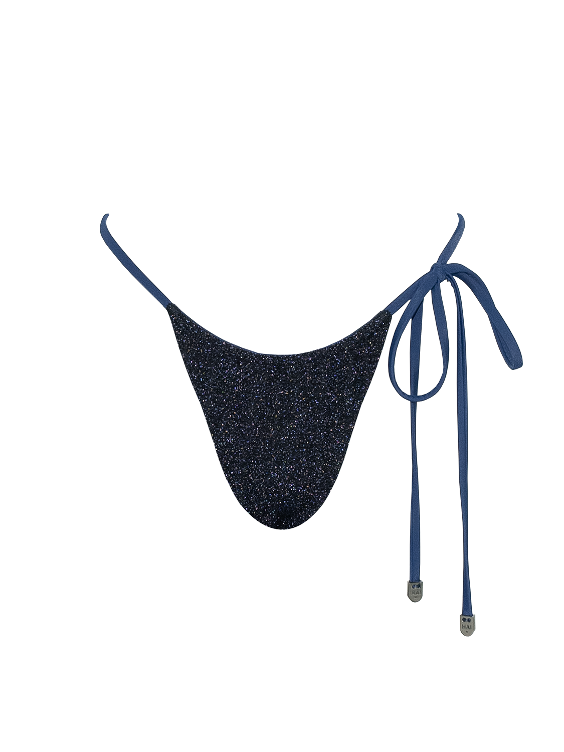 Stardust ~ Ruched Thong (Becky) bikini bottom - Navy