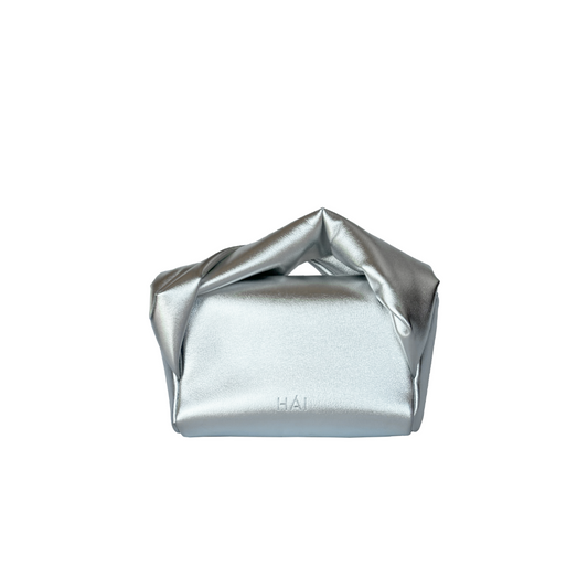 The Cotton Cloud Mini Bag - Silver