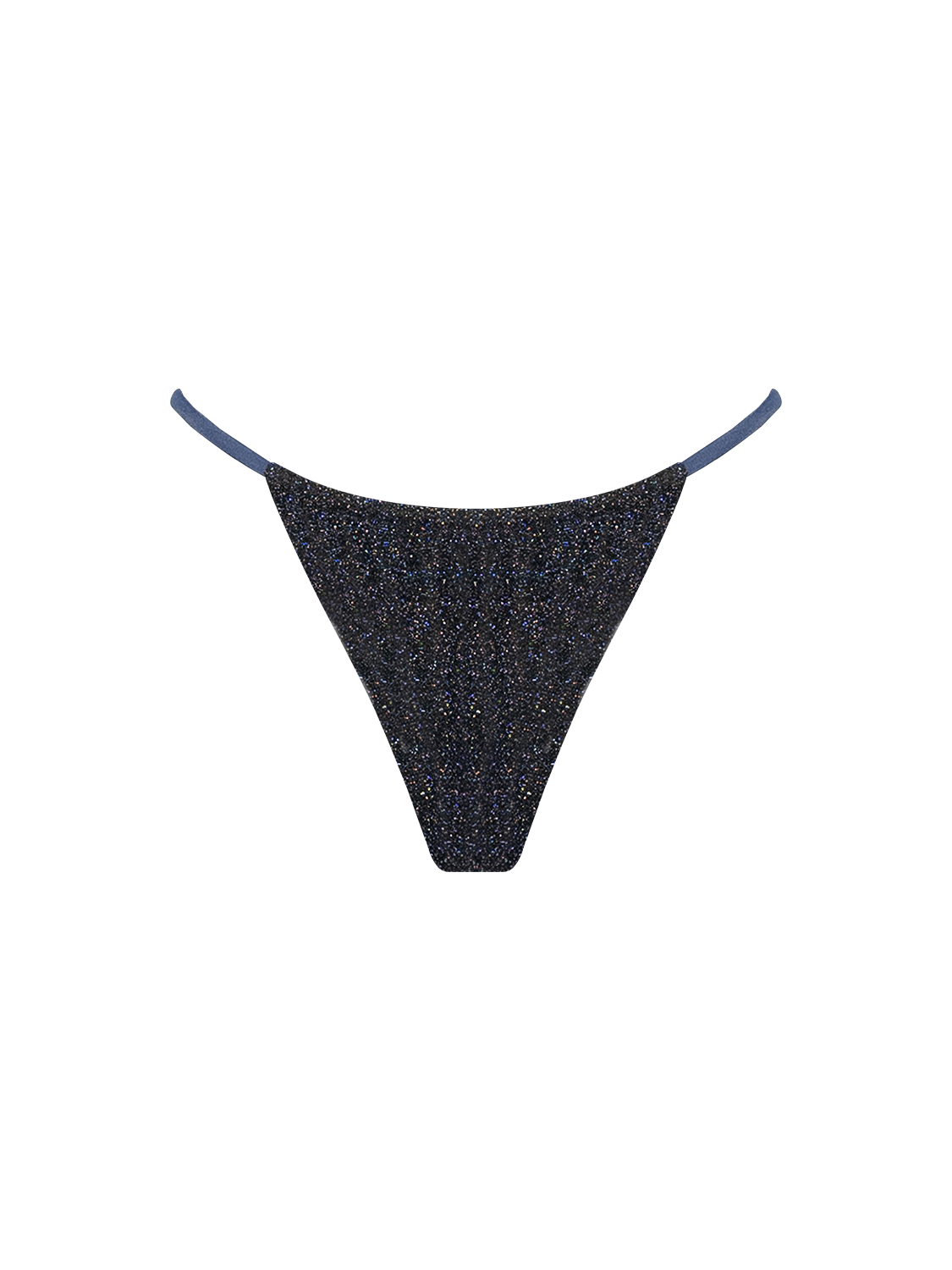 Stardust ~ Ruched Thong (Becky) bikini bottom - Navy