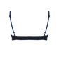 Stardust ~ W-shaped Underwire Bikini Top - Navy