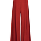 Second Skin | Shimmer ~ Poolside PJ Pants with Pockets - Garnet Red
