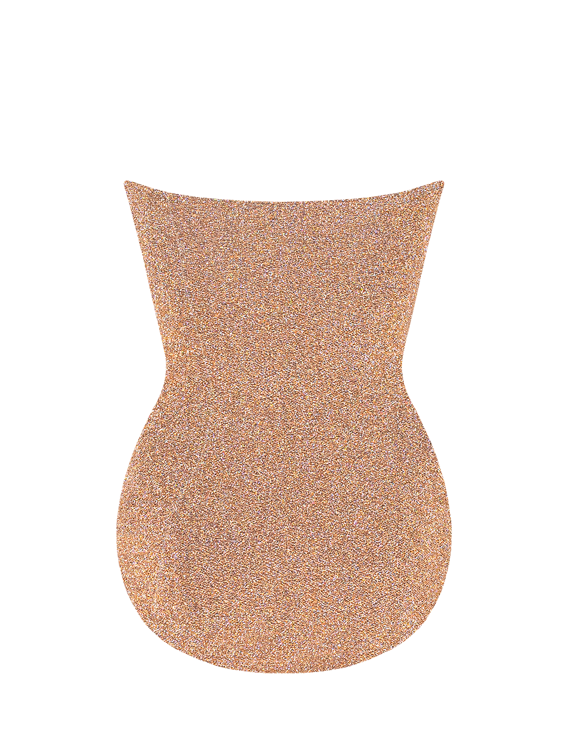 Stardust ~ Sweetheart Ruched One-piece - Light Copper