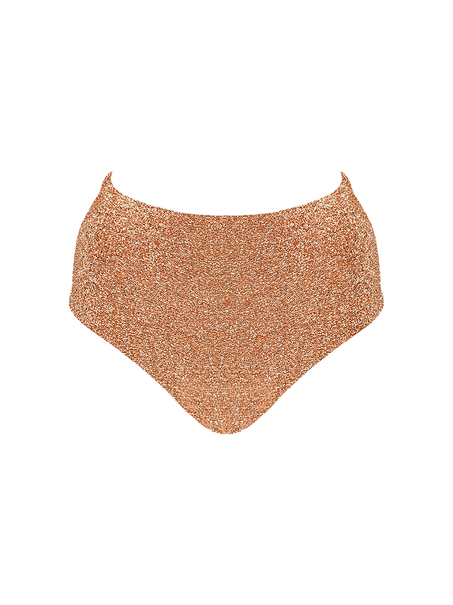 Stardust ~ Classic High Waisted Pantie - Light Copper
