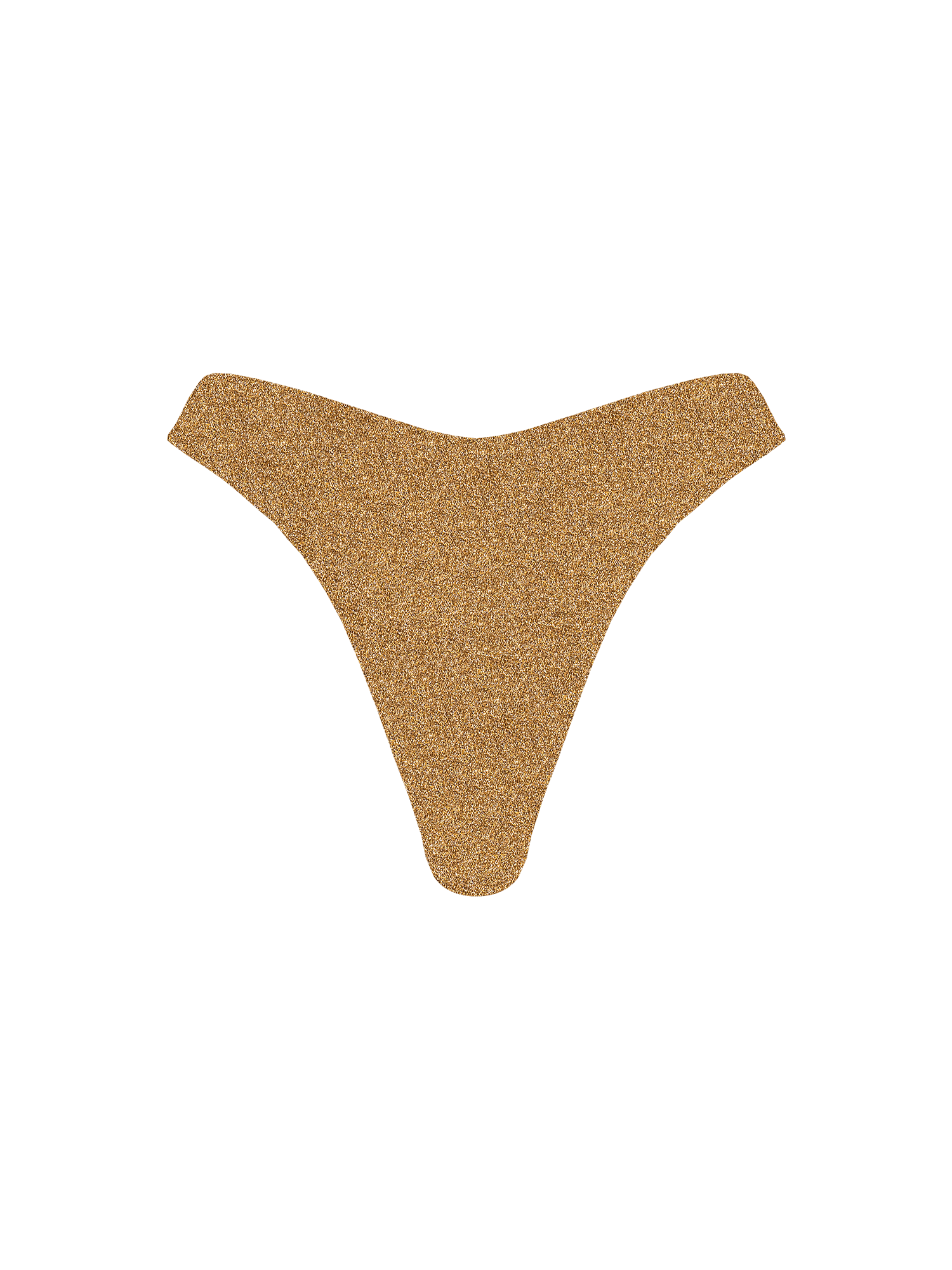 Stardust ~ Low-Waist Thong - Light Gold