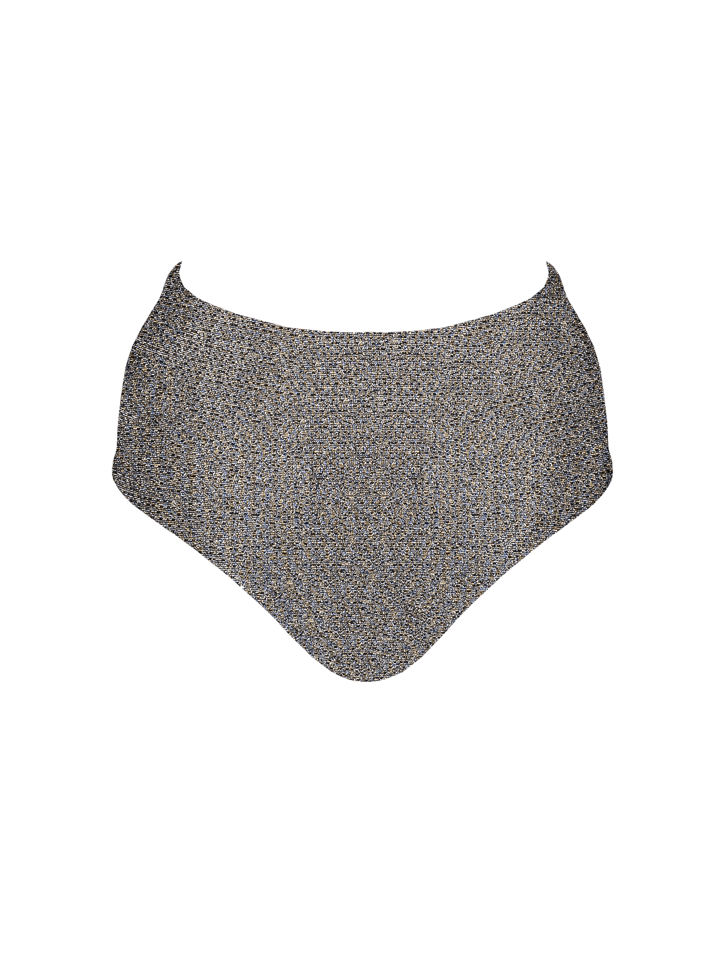 Stardust ~ Classic High Waisted Pantie - Heather Silver