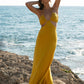 The Eco Edit ~ The Island Halter Ｍaxi Dress -  Bonn Yellow