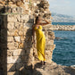 The Eco Edit ~ The Island Halter Ｍaxi Dress -  Bonn Yellow