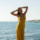 The Eco Edit ~ The Island Halter Ｍaxi Dress -  Bonn Yellow