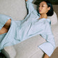 The Eco Edit ~ Relaxed Fit Boyfriend Shirt Dress - Sunrise Blue