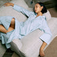 The Eco Edit ~ Relaxed Fit Boyfriend Shirt Dress - Sunrise Blue