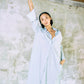 The Eco Edit ~ Relaxed Fit Boyfriend Shirt Dress - Sunrise Blue