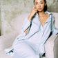 The Eco Edit ~ Relaxed Fit Boyfriend Shirt Dress - Sunrise Blue