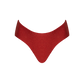 Second Skin | Shimmer ~ Mini Brief Bikini Bottom - Garnet Red