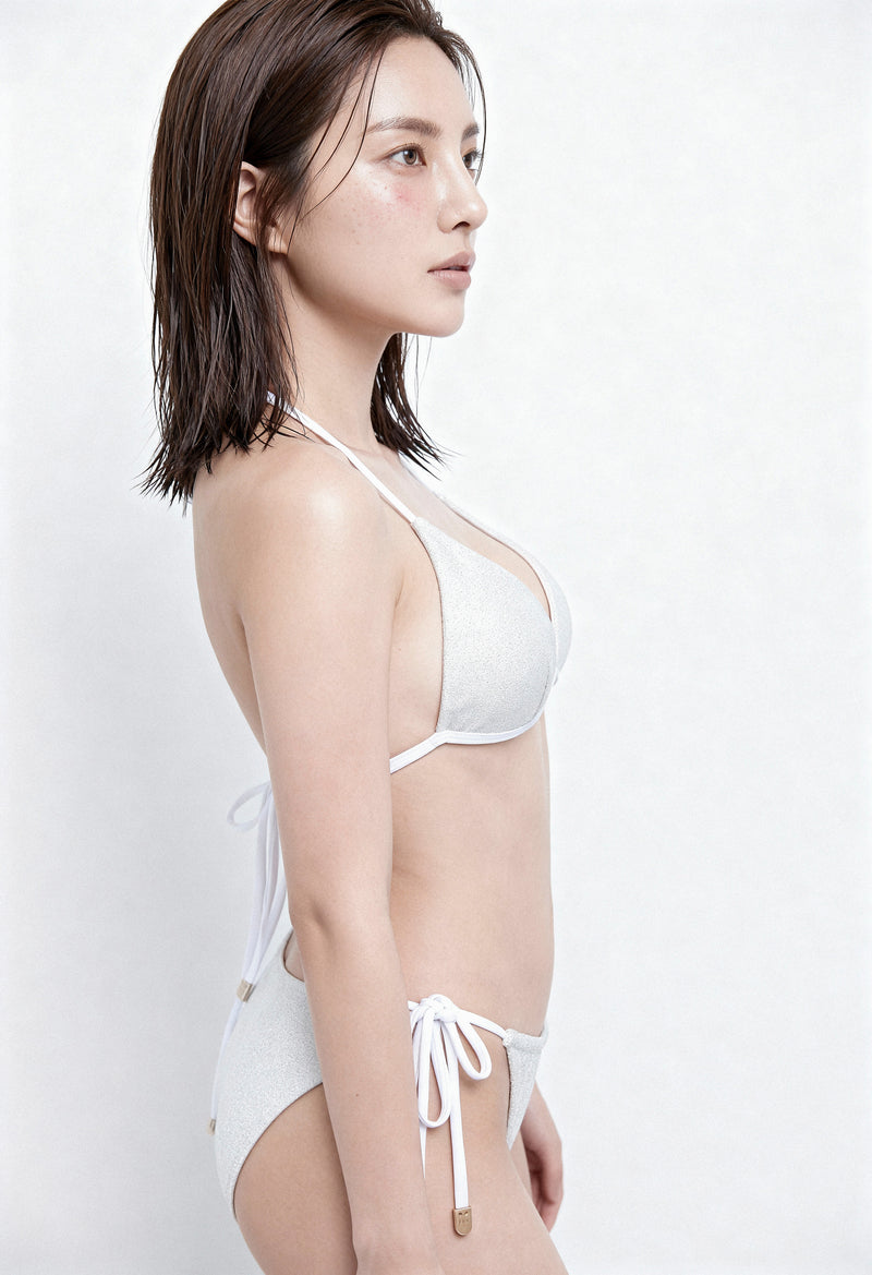 (Pre-Order) Summer Bliss+ | Pillow-Soft Bikini Top (32C/34B) - Jelly White