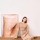 The Eco Edit ~ Shoulder-Bare Sculpting Maxi Dress - Shale Tan