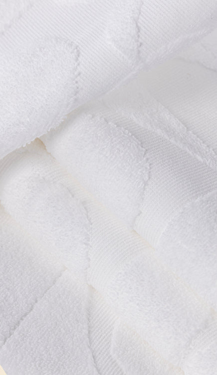 Sensitive Skin Towel ~ Face of HÁI - White