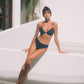 Stardust ~ W-shaped Underwire Bikini Top - Navy