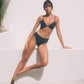Stardust ~ W-shaped Underwire Bikini Top - Navy