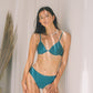 Second Skin | Shimmer ~ Low-Waist Pantie - Tourmaline Teal