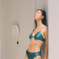 Second Skin | Shimmer ~ Low-Waist Pantie - Tourmaline Teal