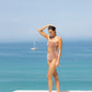 Stardust ~ Strapless Cut-Off One Piece - Light Copper