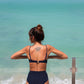 Stardust ~ Classic Cami Bikini Top - Navy